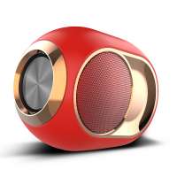 Brilliant Sound Quality 1200mAH Outdoor Portable Wireless Bluetooth Speaker golden egg