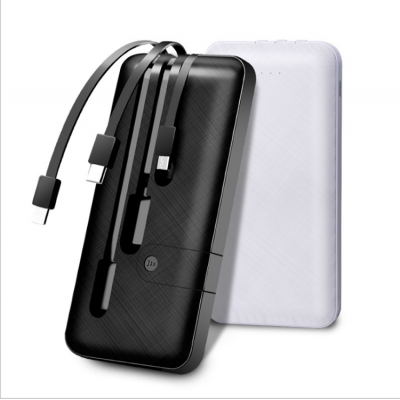 Portable slim high capacity charger 20000 mah power bank